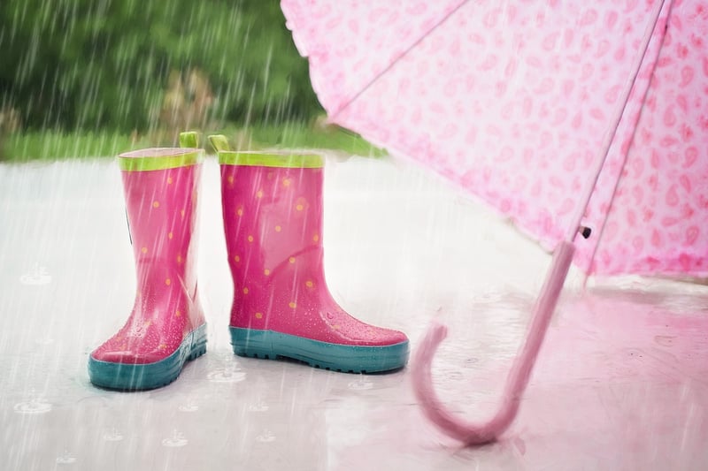 Upcycled Rain Boot Planter